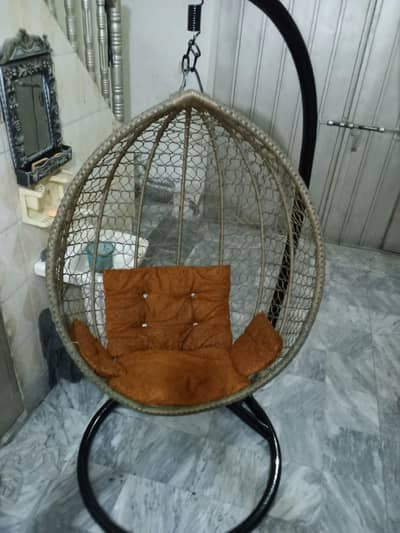 Egg hanging swing chair