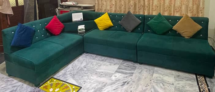 L- Shaped 6 Seater Sofa