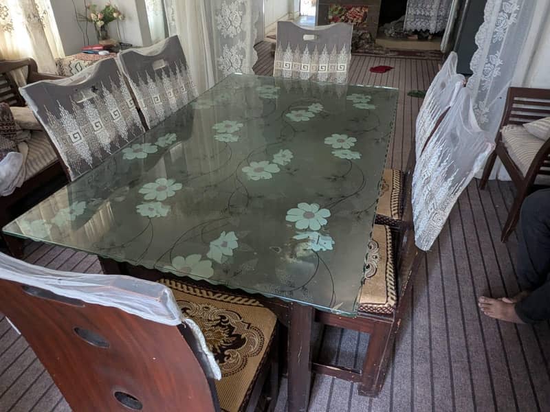 6 Sitter Dining table 1