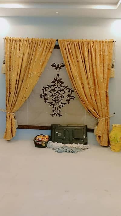 Blind with curtains 12000