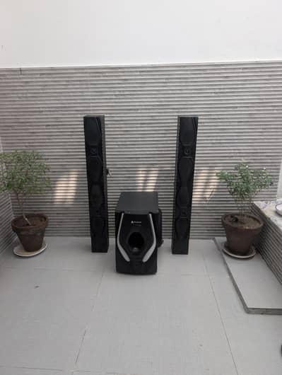 Audionic rb 105 2.1 home theater sound system