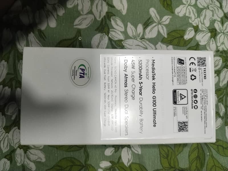 Tecno CAMON 40 Pro 5