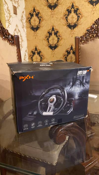 PXN V3 PRO | STEERING WHEEL | ALL ORIGINAL ACCESSORIES WITH BOX