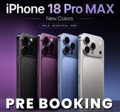 Apple iPhone 18 Pro Max + 18 pro