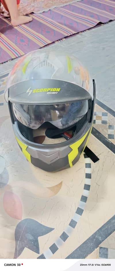 almost new helmet with good quality and good condition