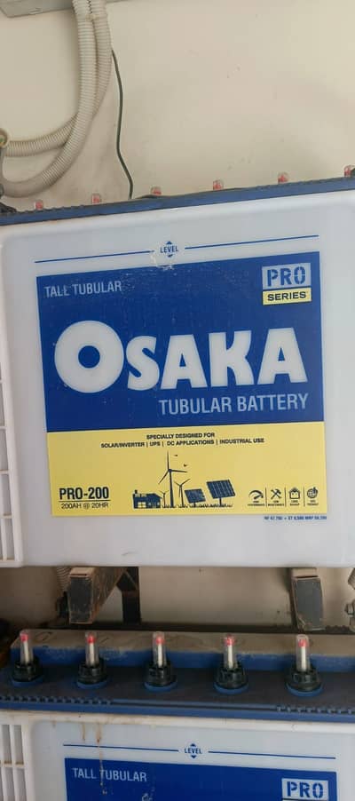 3 Tubler batteries