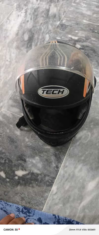 in good condition and good quality helmet