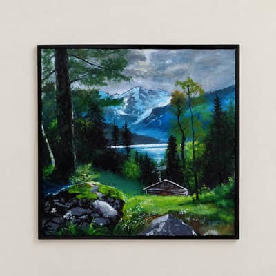 Original handmade landscape painting