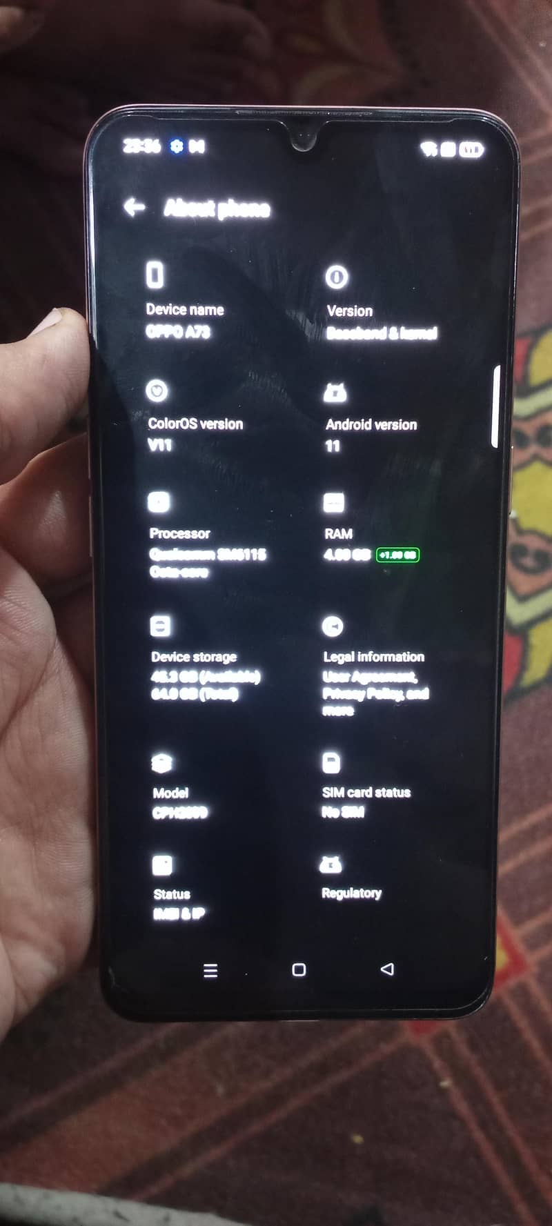 OPPO A73 7