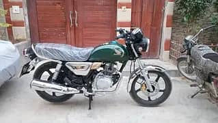 Honda Cg150 2026 with  heavy back dsi Tubeless Tyre