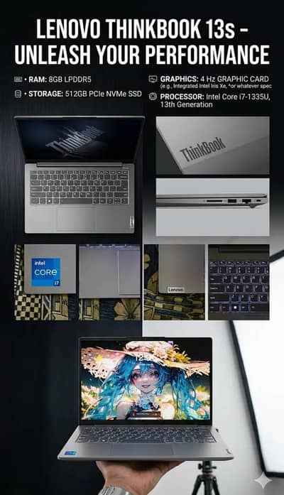 Core i7 13th Gen 8GB RAM 256GB SSD 10/10 Condition 2GB Graphics