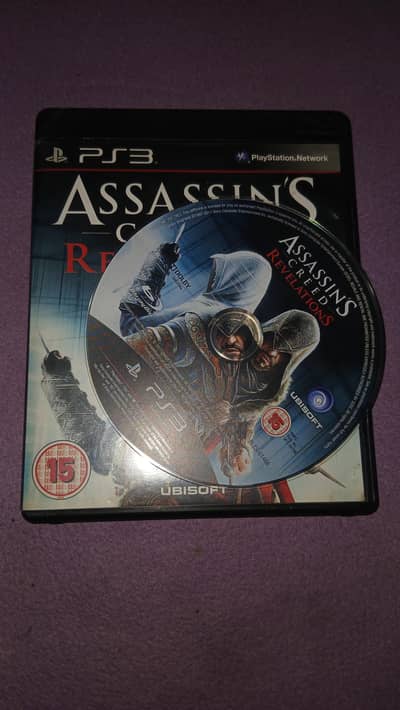 Assasin creed revelation ps3 game with box