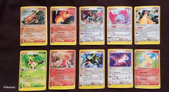 20 Original Pokémon Trading Cards | 2003–2006 Collection | EX Cards