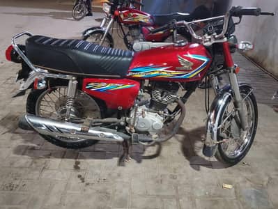 Honda 125 2018 Karachi num