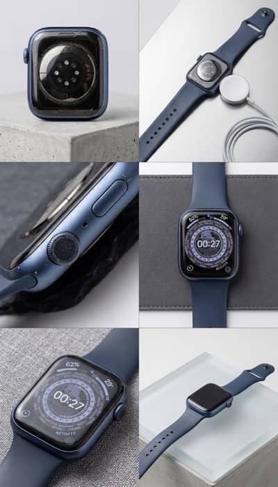 Apple Watch Series 7 GPS 45mm – Blue Aluminium