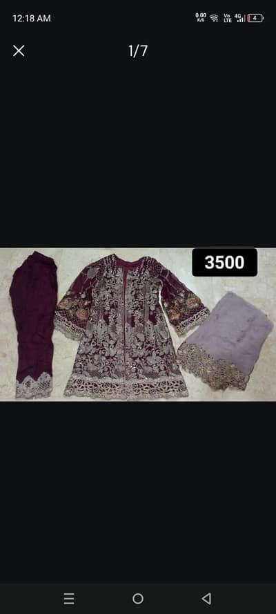 BRANDED EMBROIDERED 3PCS SUITS COLLECTION