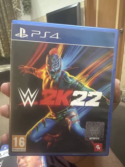 WWE 2K22 and Stray PS4 for sale