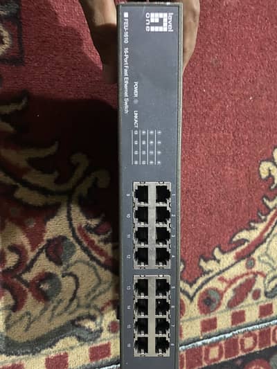 Ethernet 16 port level one