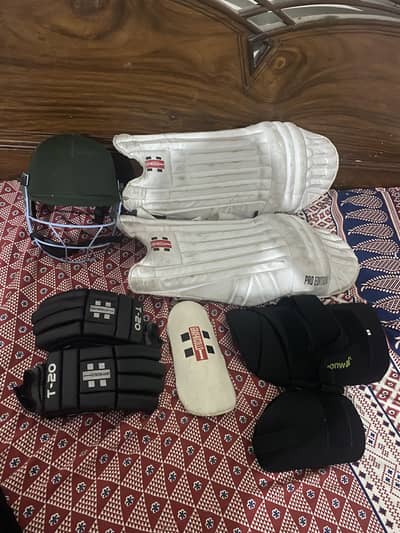 Hard ball Kit for sale | pads | Elbow | Thai | Gloves | Helmet