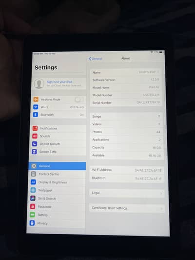 Apple Air IPad