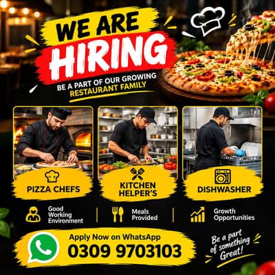 WE ARE HIRING – Join Our Restaurant Team!