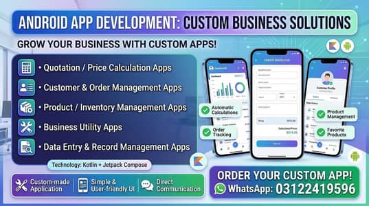 Android App Development for Business | Custom Apps