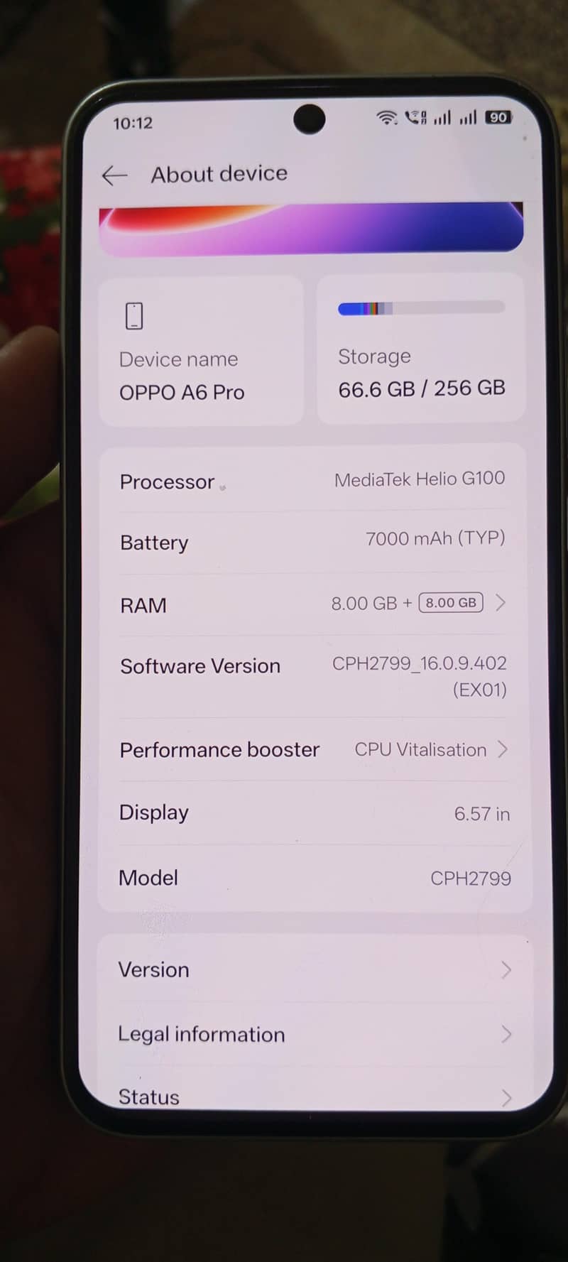OPPO A6 pro 2