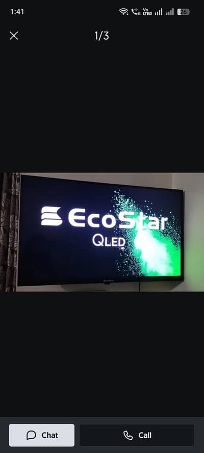 Ecostar smart google Qled 32" TV