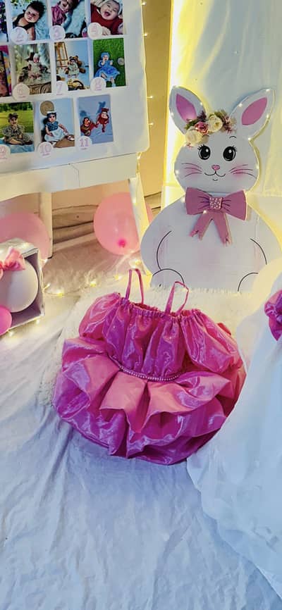 Handmade Birthday Dress for Baby Girl | Custom-Made Party Dress