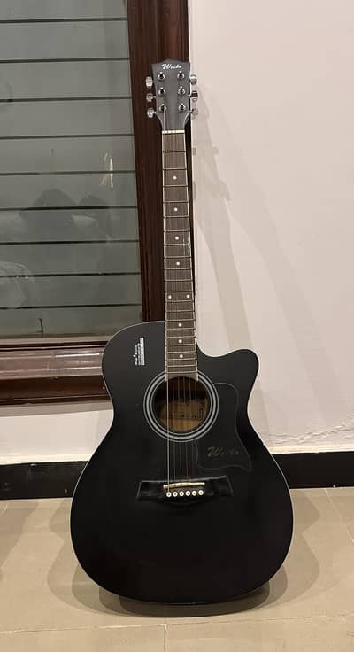 Acoustic Guitar Black Color