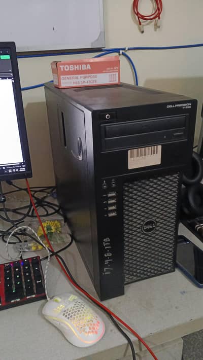 core i5 4th generation with lcd,gaming keyboard , and mouse