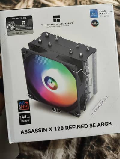 Thermalright Assassin X 120 Refined SE ARGB – Open Box, Never Used