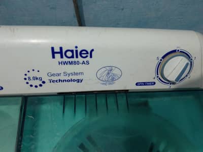 Haier washer dryer washing machine working condition forsale
