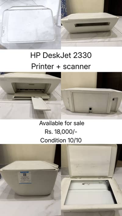 HP Deskjet 2330 Printer + Scanner FOR SALE