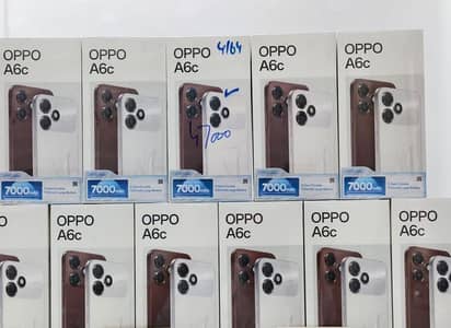 oppo A6c 4G 4 GB 64 GB official PTA approve
