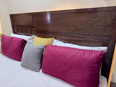 Akhrot wood bedroom set for sale
