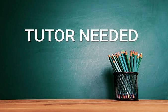 tutor required 0