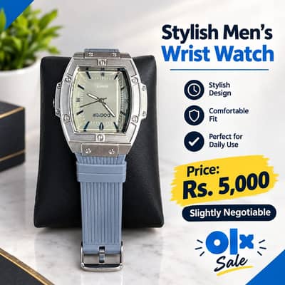 Stylish Men's Wrist Watch - New