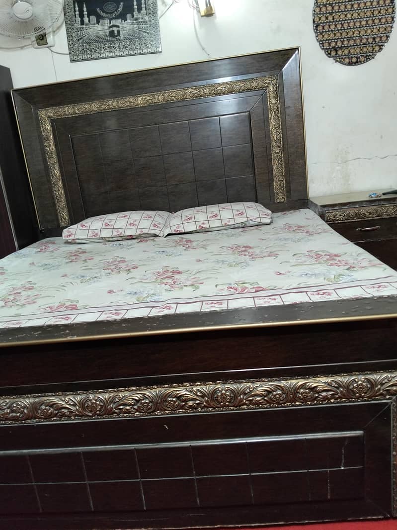double designed bed 2