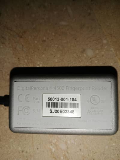 Finger Scanner Device Digital Persona 4500