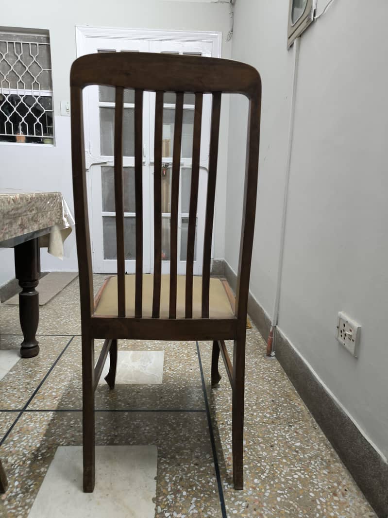Solid 6 chairs Dining Table 5