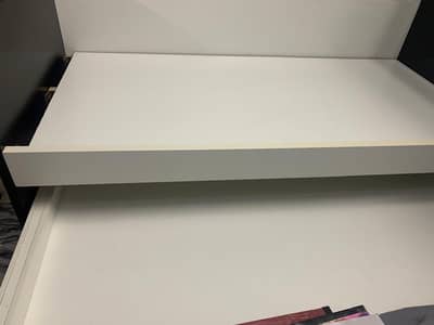 Premium Modern Bed – White & Black Design
