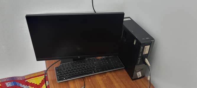 Dell cpu and hp monitor