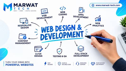 Web development by Marwat Tech
