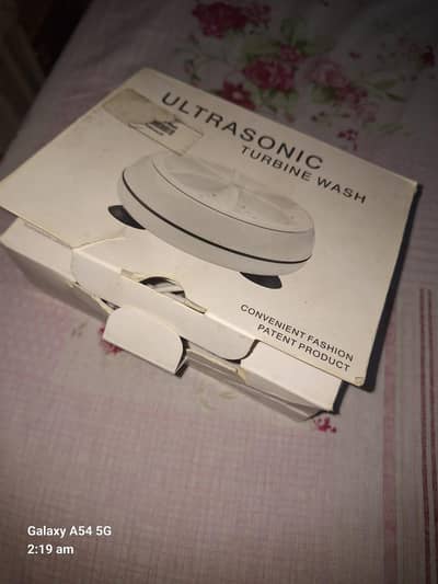 Ultrasonic Cloth Washer like new