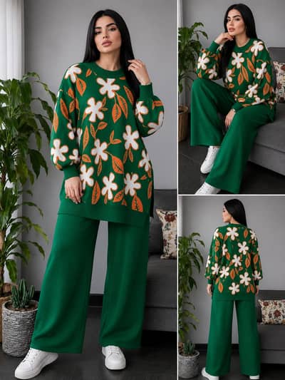 Folar Print Dress – Stylish & Trendy | Premium Quality