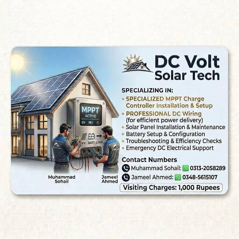 DC VOLT SOLAR TECH 0