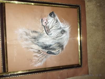 Original Handmade Dog Portrait