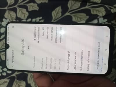 Samsung Mobile A30