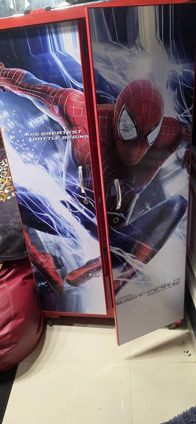 Kids Wardrobe Spider Man Theme